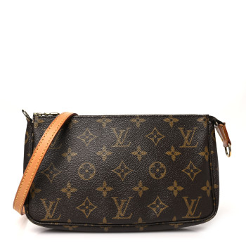 LOUIS VUITTON Monogram Accessories Pochette Long Strap