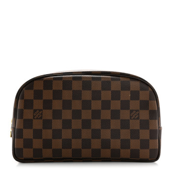 LOUIS VUITTON Damier Ebene Toiletry Bag 25