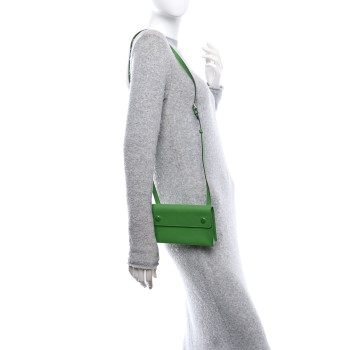 HERMES Epsom Hermesnap Wallet Vert Yucca
