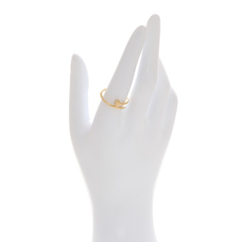 CARTIER 18K Yellow Gold Small Juste Un Clou Ring 58 8.25