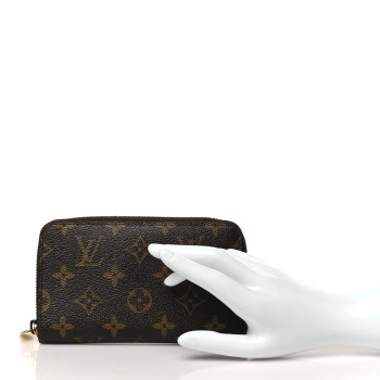 LOUIS VUITTON Monogram Zippy Compact Wallet
