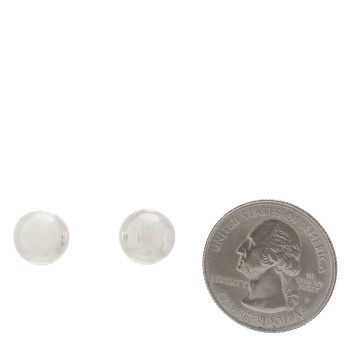 TIFFANY Sterling Silver 10mm HardWear Ball Earrings