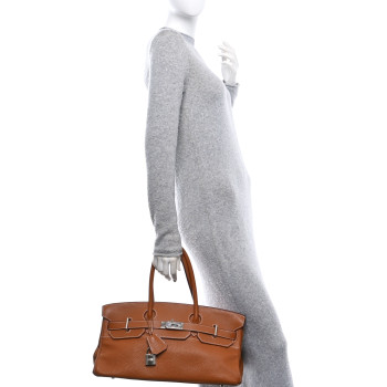 HERMES Taurillon Clemence JPG Birkin 42 Gold