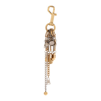 LOUIS VUITTON Metal Raye Cabas Bag Charm