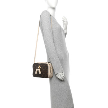 LOUIS VUITTON Monogram Saintonge Creme LOUIS VUITTON Monogram Saintonge Creme