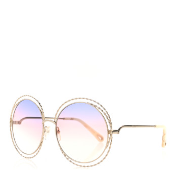 CHLOE Oversized Round Carlina Oversized Round Sunglasses CE114ST Rainbow