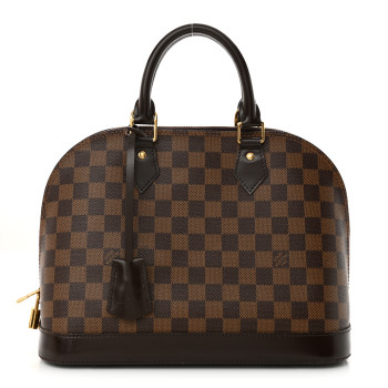 LOUIS VUITTON Damier Ebene Alma MM