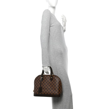 LOUIS VUITTON Damier Ebene Alma MM