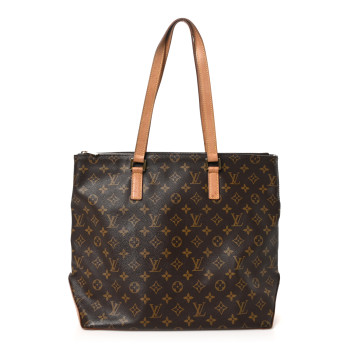 LOUIS VUITTON Monogram Cabas Mezzo