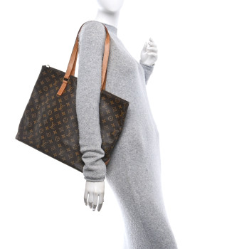 LOUIS VUITTON Monogram Cabas Mezzo
