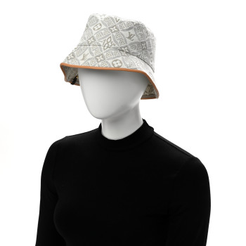 LOUIS VUITTON Jacquard Since 1854 Bucket Hat M Beige