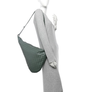 BOTTEGA VENETA Calfskin Intrecciato Virgule New Sauge