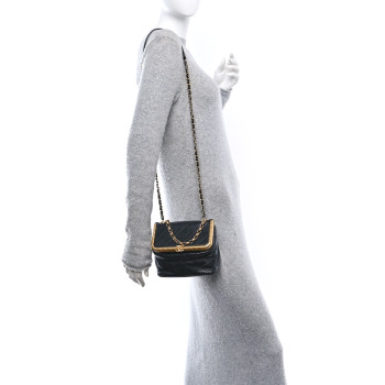 CHANEL Lambskin Quilted My Crush Bag Black