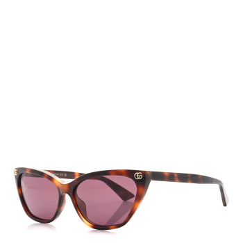 GUCCI Acetate Cat Eye Sunglasses GG1815S  Havana