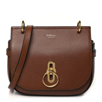 MULBERRY Small Classic Grain Small Amberley Satchel Oak