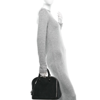 LOUIS VUITTON Electric Epi Alma PM Black