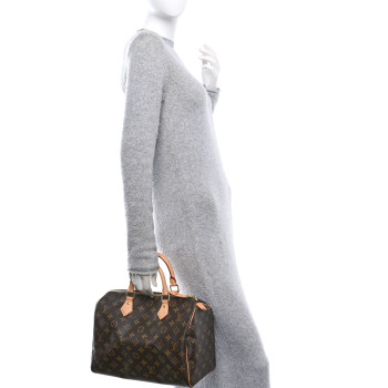 LOUIS VUITTON Monogram Speedy 30
