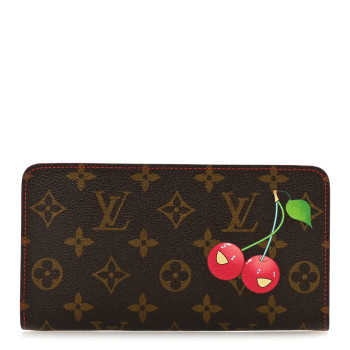 LOUIS VUITTON Monogram Cerises Zippy Wallet