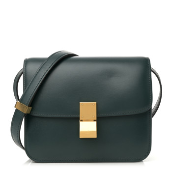 CELINE Box Calfskin Teen Classic Box Flap Bag Amazone