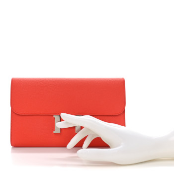 HERMES Epsom Constance Long Wallet Capucine