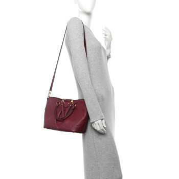 LOUIS VUITTON Empreinte Mazarine PM Raisin