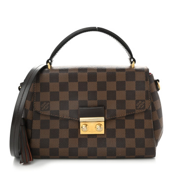 LOUIS VUITTON Damier Ebene Croisette