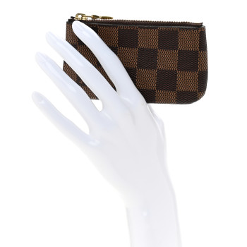 LOUIS VUITTON Damier Ebene Key Pouch