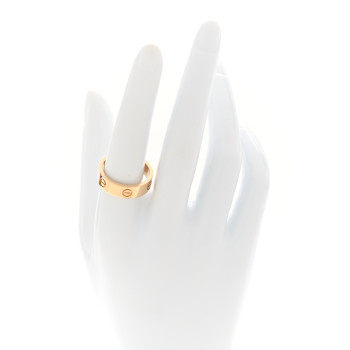 CARTIER 18K Yellow Gold 5.5mm LOVE Ring 58 8.5
