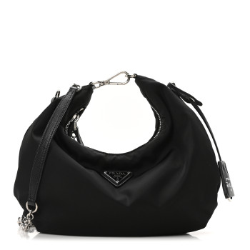 PRADA Tessuto Nylon Saffiano Re-Edition 2006 Shoulder Bag Black