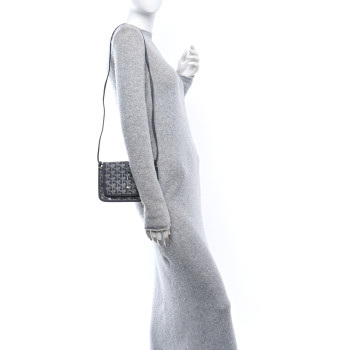GOYARD Goyardine Plumet Wallet Clutch Grey