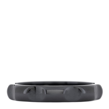 TIFFANY Titanium Narrow Paloma Picasso Groove Band Ring 63 10.5