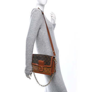 LOUIS VUITTON Reverse Monogram Dauphine MM
