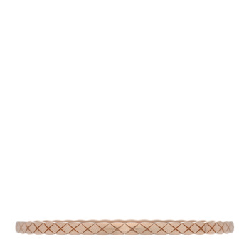 CHANEL 18K Beige Gold Mini Coco Crush Bangle Bracelet L