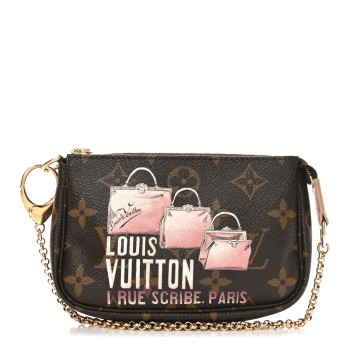 LOUIS VUITTON Monogram Affiche Mini Pochette Accessories