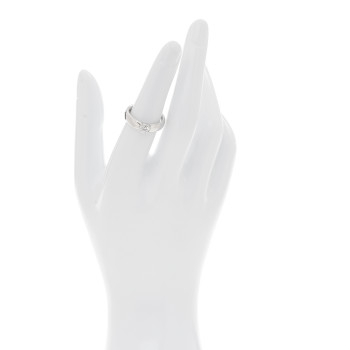TIFFANY Platinum Diamond .52ct Etoile Solitaire Engagement Ring 51 5.75
