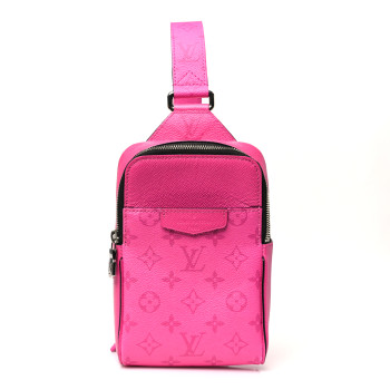 LOUIS VUITTON Taigarama Outdoor Slingbag Fuchsia