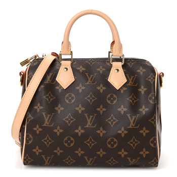 LOUIS VUITTON Monogram Speedy Bandouliere 25