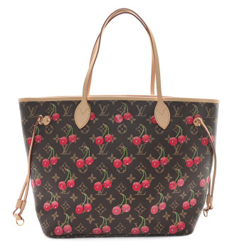 LOUIS VUITTON LV X TM Monogram Cerises Neverfull MM