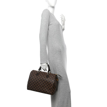 LOUIS VUITTON Damier Ebene Speedy 30