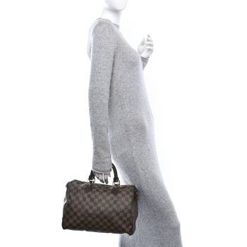 LOUIS VUITTON Damier Ebene Speedy 25