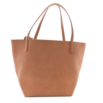 MANSUR GAVRIEL Vegetable Tanned Calfskin Everyday Soft Tote Cammello