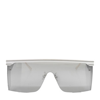 CHRISTIAN DIOR Diorclub M1U Mask Sunglasses White