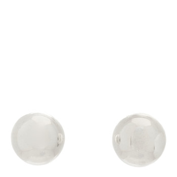 TIFFANY Sterling Silver 10mm HardWear Ball Earrings
