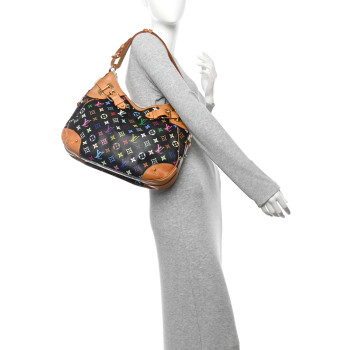 LOUIS VUITTON Monogram Multicolor Greta Black