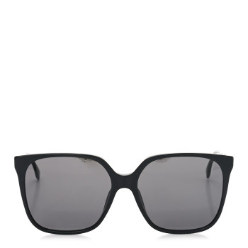 FENDI Acetate Square Sunglasses FE40030I Black