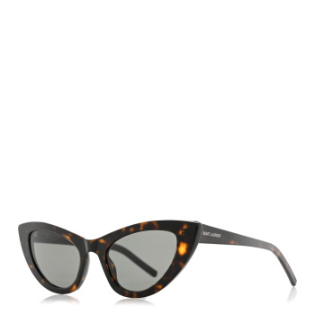 SAINT LAURENT Acetate Lily SL213 Cat Eye Sunglasses Tortoise