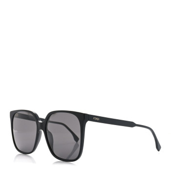 FENDI Acetate Square Sunglasses FE40030I Black