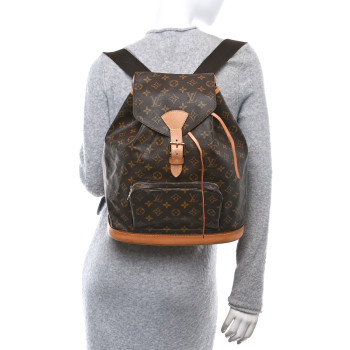 LOUIS VUITTON Monogram Montsouris GM Backpack