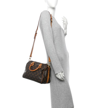 LOUIS VUITTON Monogram Speedy Bandouliere 25