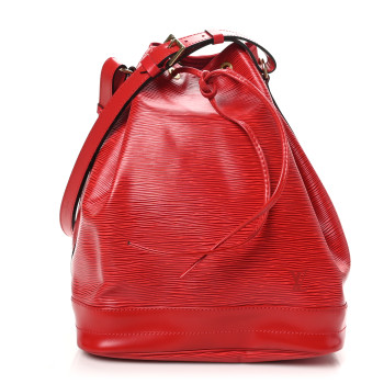LOUIS VUITTON Epi Noe Castillan Red